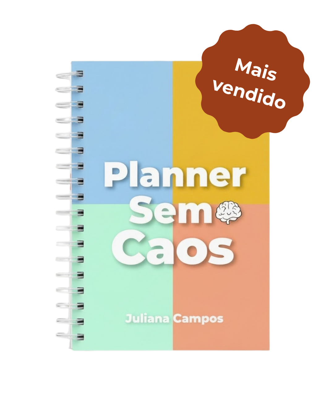 Capa do eBook Planner Sem Caos